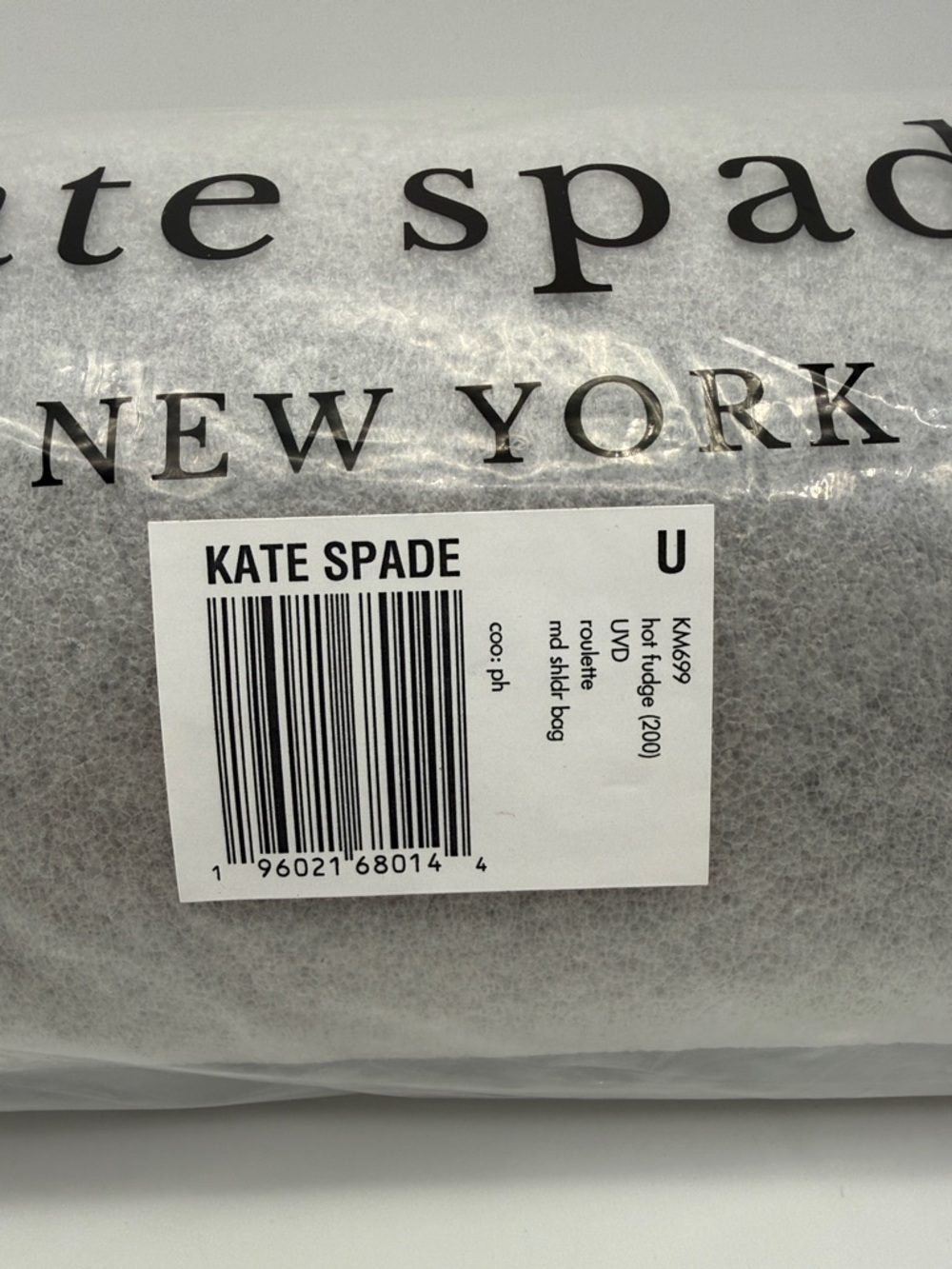 Kate Spade Roulette Suede Medium Shoulder Bag Hot Fudge Brown - Picture 10 of 16
